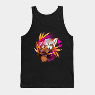 Red Panda Tank Top